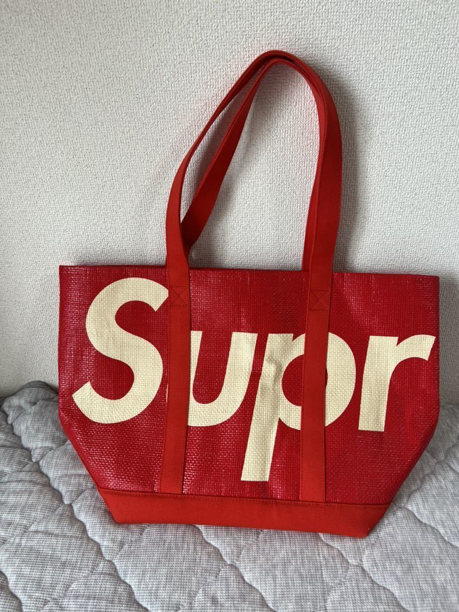 ヤフオク! - 20SS Supreme Raffia Tote Bag ラフィア トート