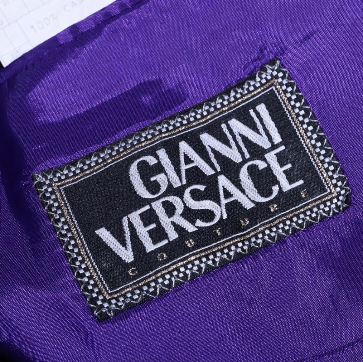 GIANNI VERSACE ヴェルサーチコート1』黒ラベル 黒タグ クチュール