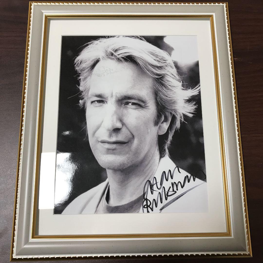 アラン・リックマン 額装メモリアルポートレート | www.cortescaligera.it