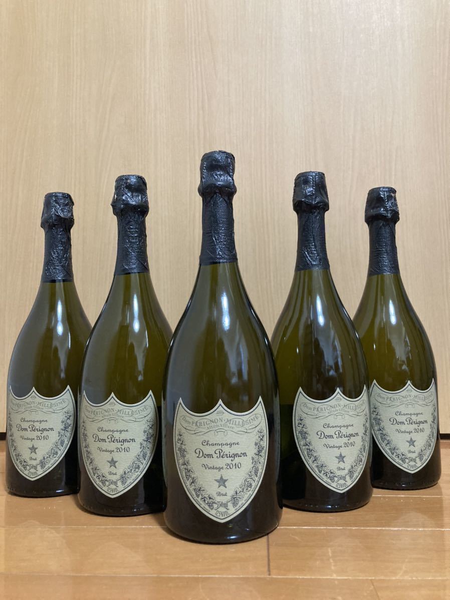 ドンペリ 2010年 5本セット bpbd.kendalkab.go.id