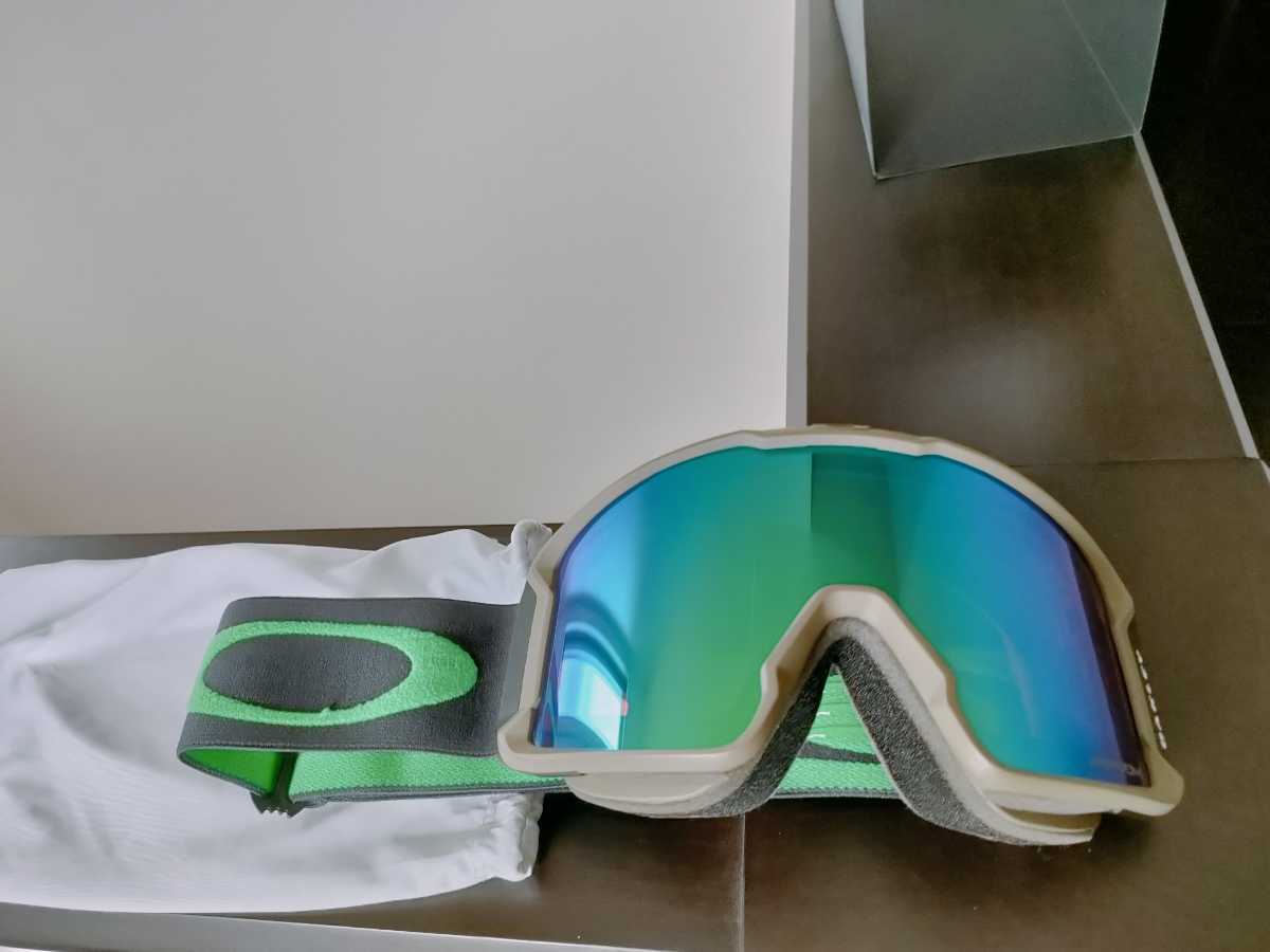OAKLEY LINE MINER L レンズ:PRIZM JADE IRIDIUM オークリー ゴーグル