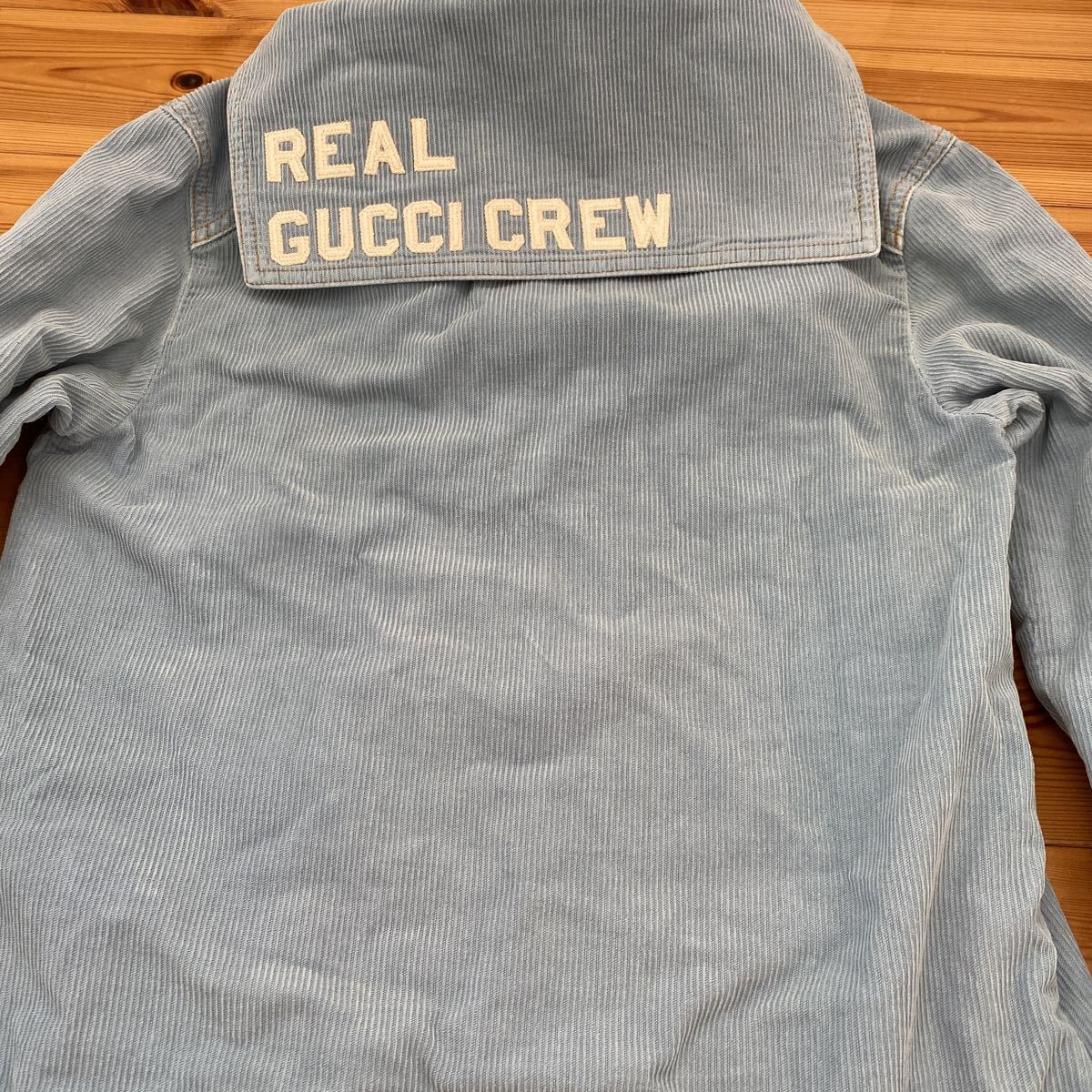 GUCCI グッチチルドレン セーラーカラーコットンシャツ 美品 GUCCI グッチチルドレン セーラーカラーコットンシャツ 美品