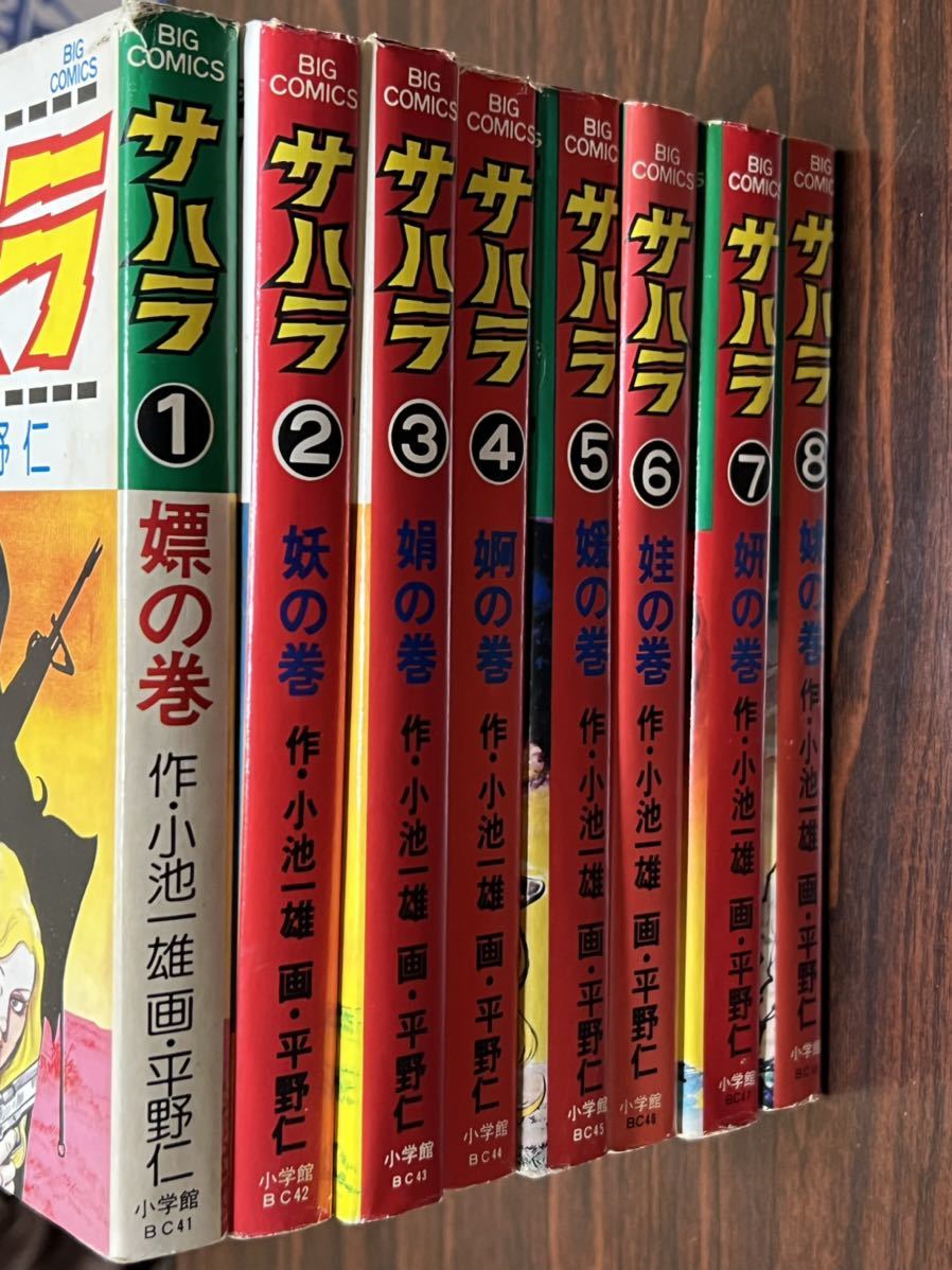 平野仁『サハラ　全8巻』小学館