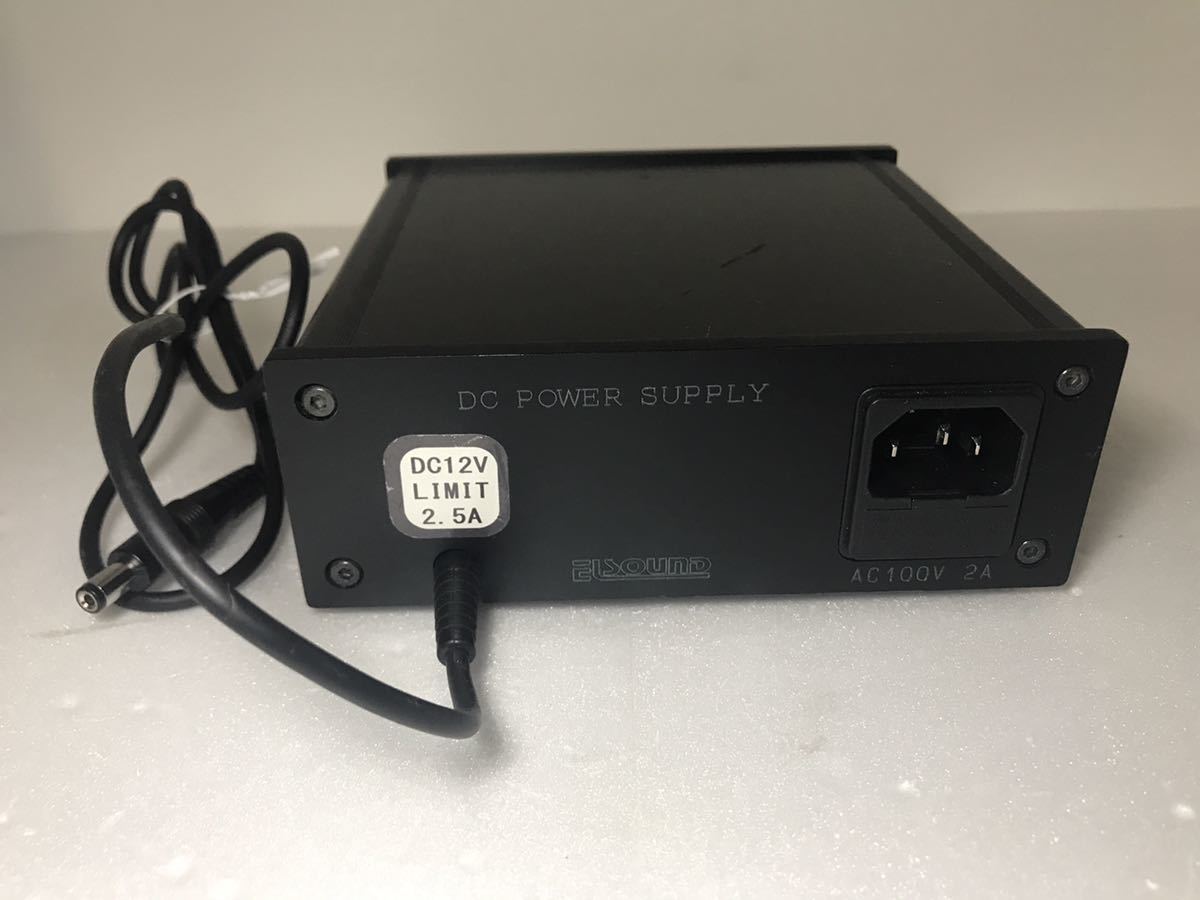  L sound ELSOUND DC POWER SUPPLY DC12V 2.5A (AC adaptor strengthen power supply )[ free shipping * anonymity delivery ]