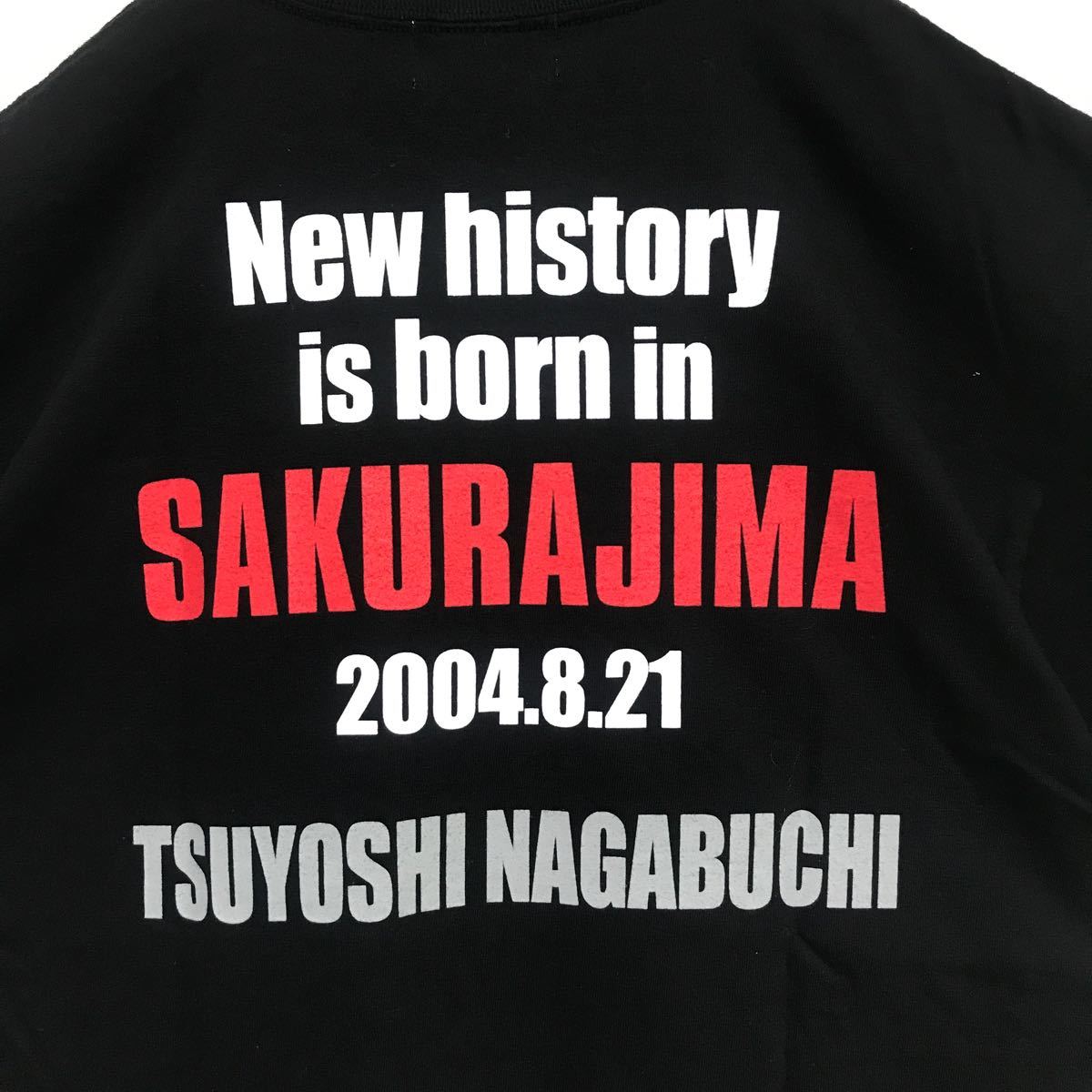 長渕剛 桜島ライブ 未使用 Tシャツ 黒 ブラック｜Yahoo!フリマ