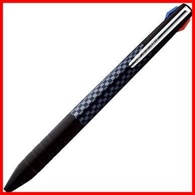 ★サイズ:0.5mm_色:【軸色】ブラック_パターン:単品★ 三菱鉛筆 3色ボールペン ジェットストリーム スリムコンパクト 0.5 ブラック_画像1
