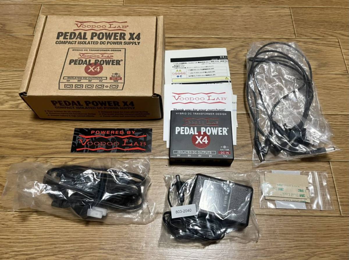 新品】VOODOO LAB Pedal Power X4 PPX4 ブードゥーラブ 新品】VOODOO LAB Pedal Power X4 PPX4 ブードゥーラブ