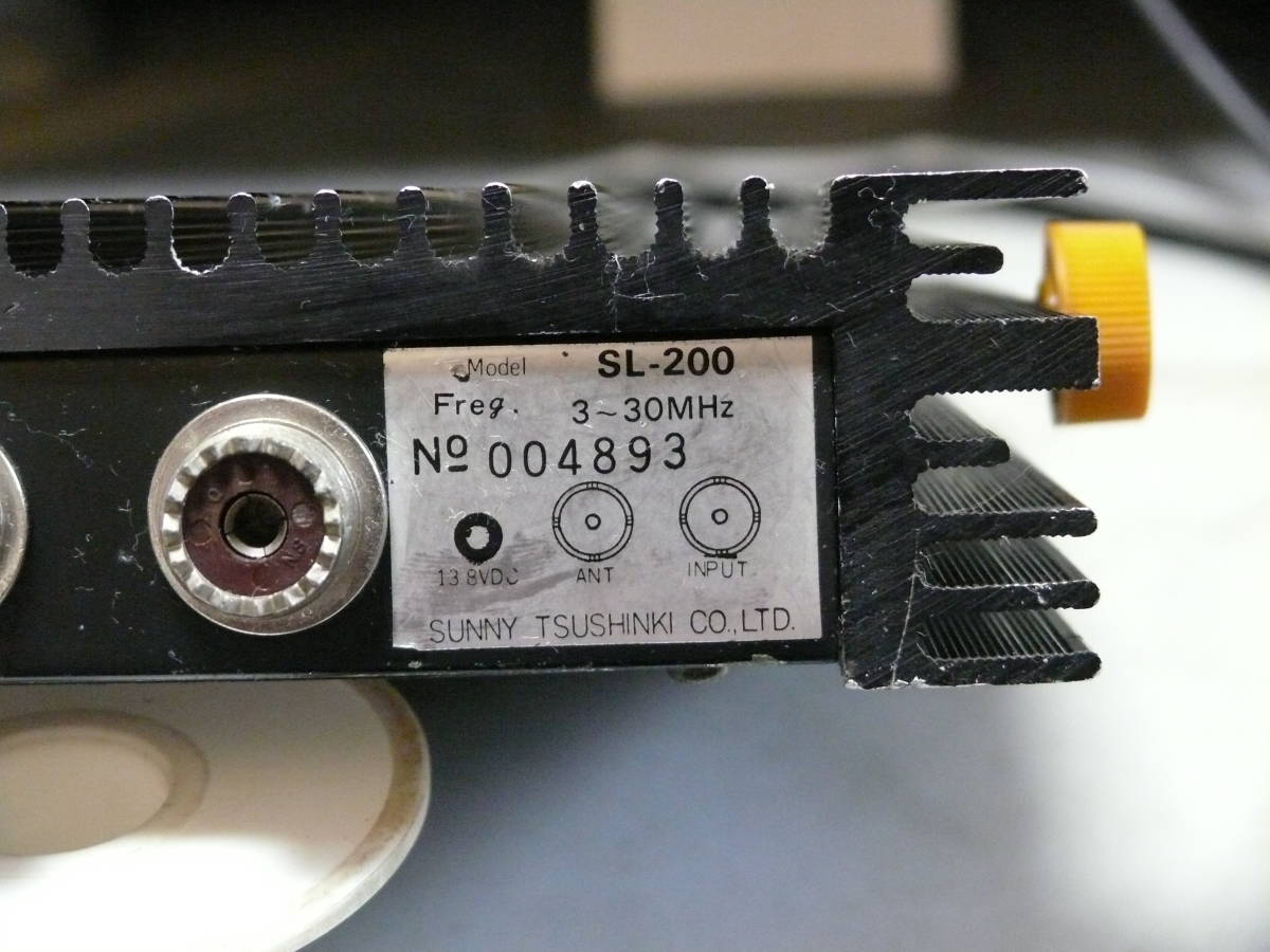 Yahoo!オークション - SUNNY SL-200 サニー通信機 13.8V(12V Yahoo!オークション - SUNNY SL-200 サニー通信機 13.8V(12V