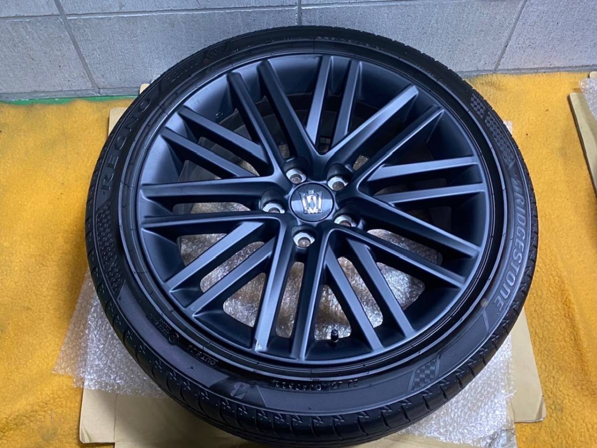 数量は多 クラウン 純正 RSスパッタリング 225/45R18 レグノガリ傷なし