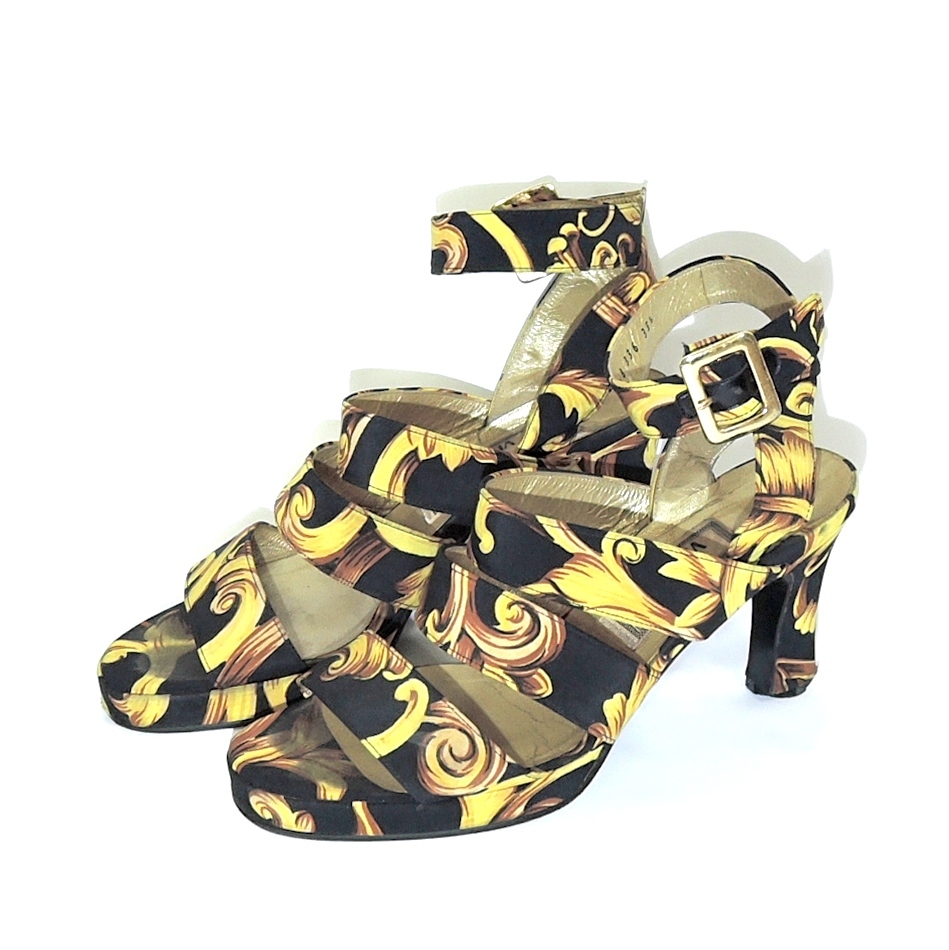 vintage ジャンニ ヴェルサーチ GIANNI VERSACE 総柄 アンクル
