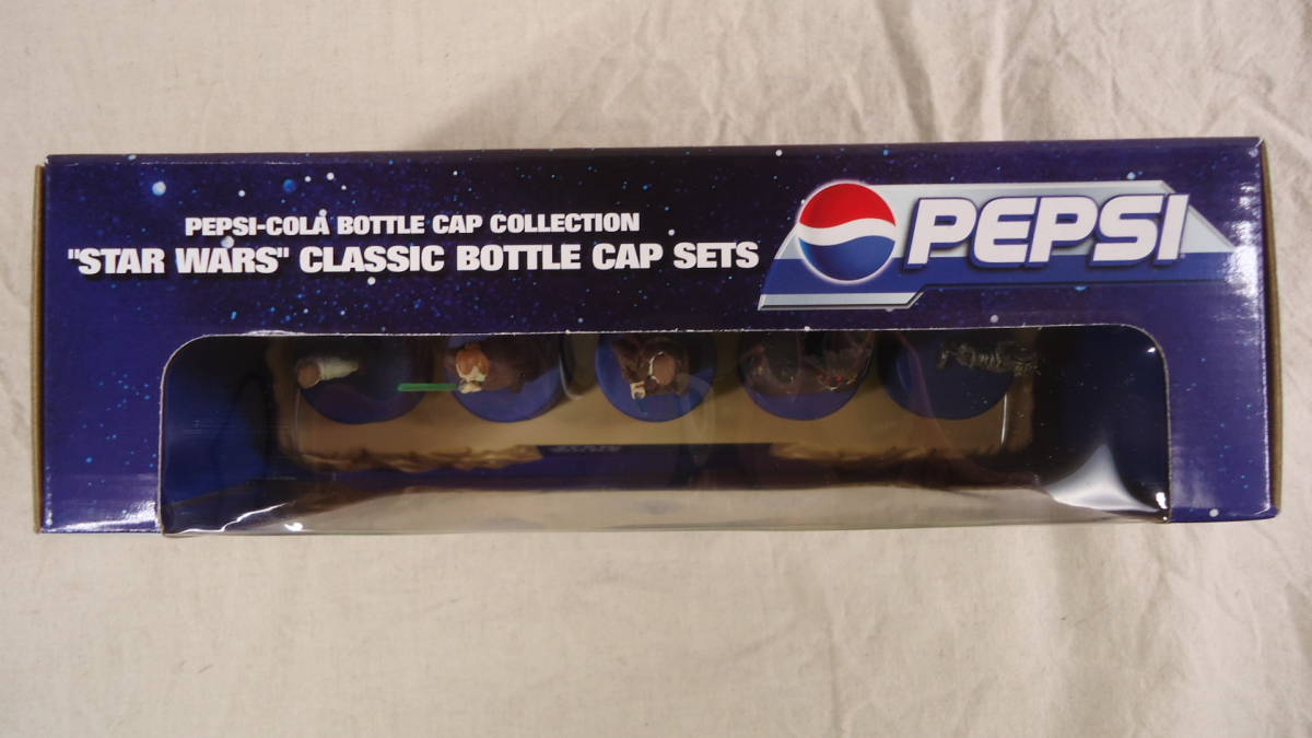 STAR WARS CLASSIC BOTTLE CAP SETS PEPSI SET No.7 Pepsi Star * War z акция Classic * колпачок для бутылки .... анонимность рассылка 