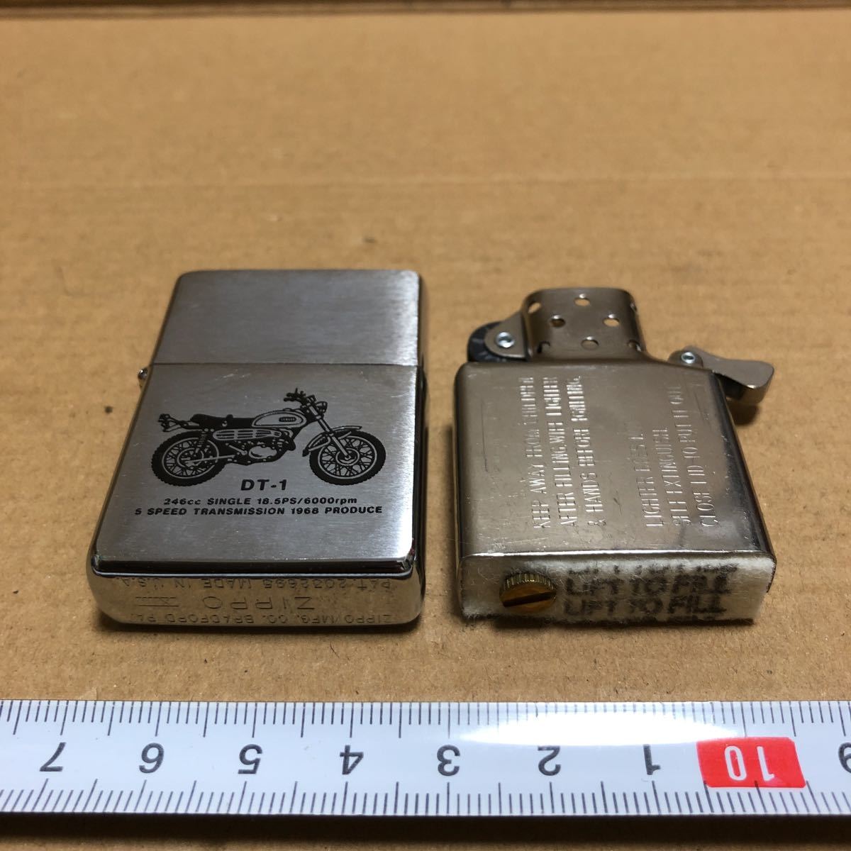 ZIPPO ジッポ ジッポー オイルライター YAMAHA ヤマハ DT-1 dt1 バイク