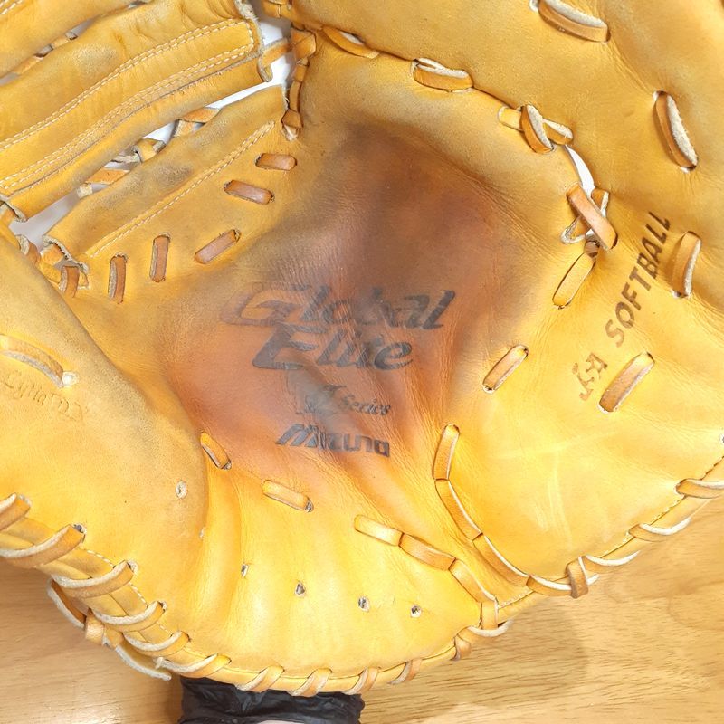 超人気 JSA認証品 Lシリーズ グローバルエリート ミズノ MIZUNO ソフト 【直営店】 ミズノMIZUNOグローバルエリート、Lシリーズ、ブラック、美品‼️ グローブ