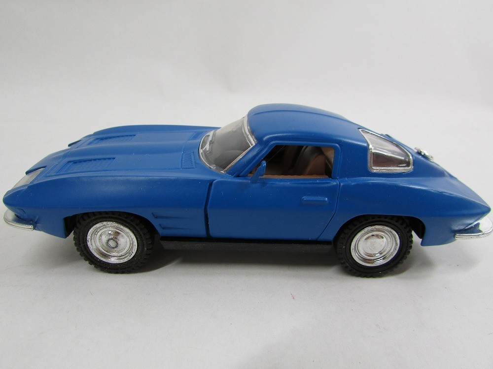サウンドライト ミニカー 1/32 Chevrolet Corvette 1965 Classic Car シボレー コルベット クラシックカー 1965 ブルー_画像2