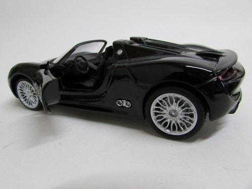 サウンドライト ミニカー 1/32 Porsche 918 Spyder ポルシェ 918 スパイダー ブラック_画像3