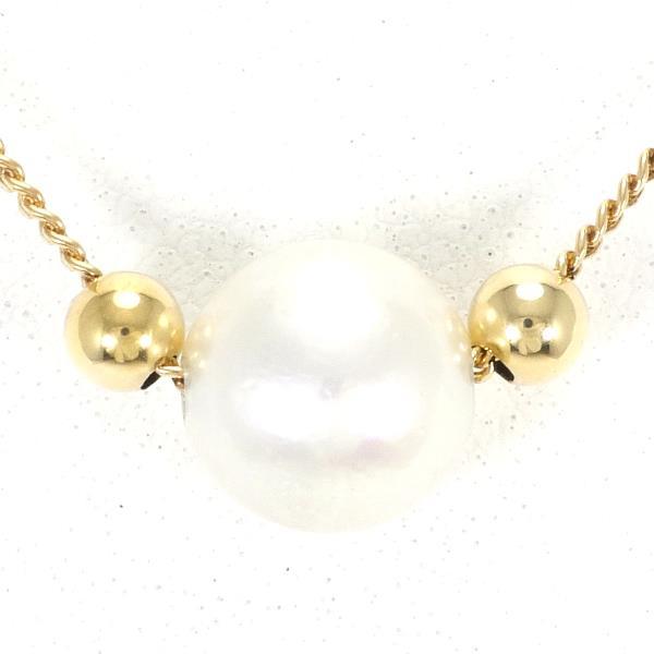 K18YG ネックレス パール 総重量約2.2g 約40cm 美品 送料無料☆0315 ...
