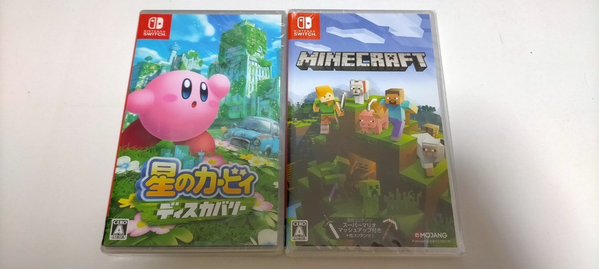 Nintendo Switch『星のカービィ ディスカバリー』＆『 マインクラフト Minecraft』