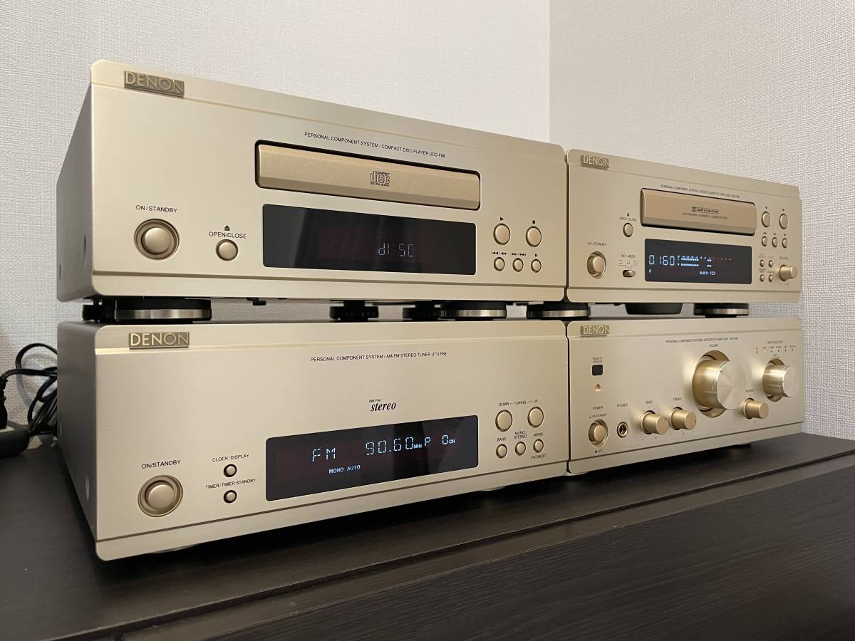DENON デノン システムコンポUDR-F88、UPA-F88、UTU-F88、UCD-F88 4点