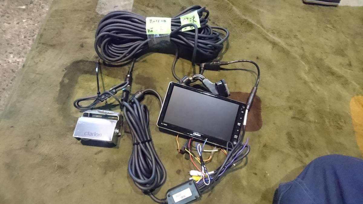 Clarion クラリオン バックカメラ/モニター CJ-7600A/CC6600B セット