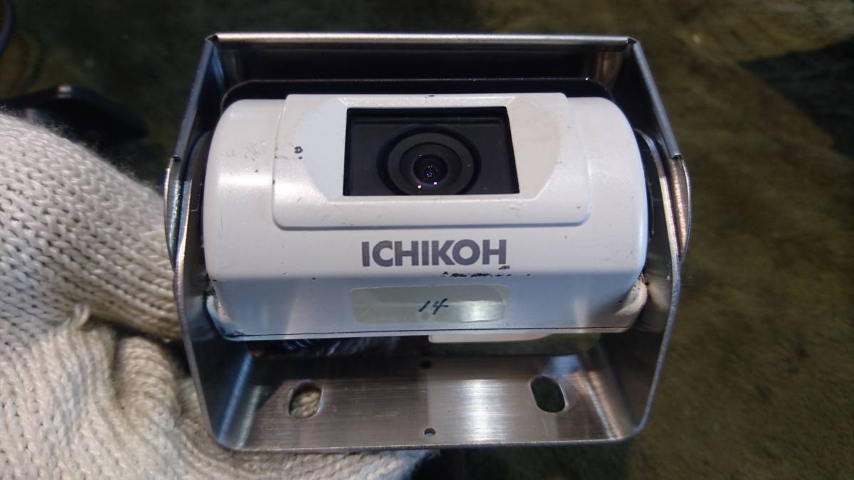 ICHIKOH city light back camera / monitor ST-900 set 12V/24V * operation verification * cable approximately 20M R4-5-16