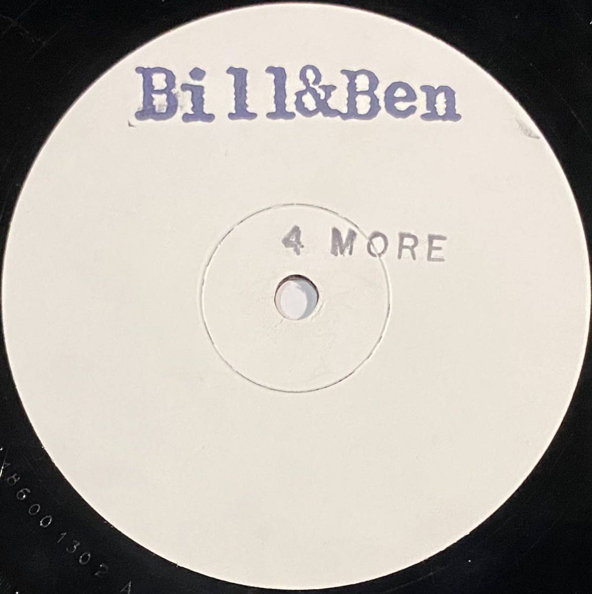 即決！90's ダブ・ブレイクビーツ傑作！Bill & Ben - 4 More / Dub Techno, Breakbeatの画像1