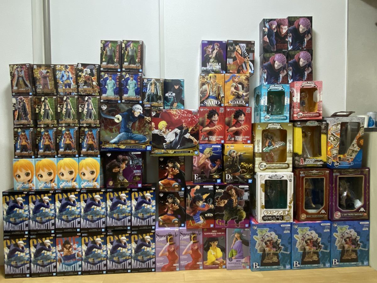 ワンピース等大量67体 一番くじ等未開封フィギュア まとめ売り DXF