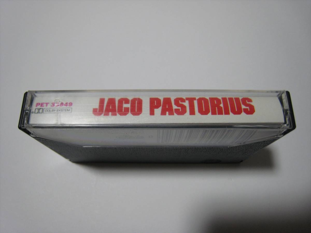 [ cassette tape ] JACO PASTORIUS / JACO PASTORIUS US version latter term MIXjako* Pas Tria fibre .ko* Pas Tria s. world . image 