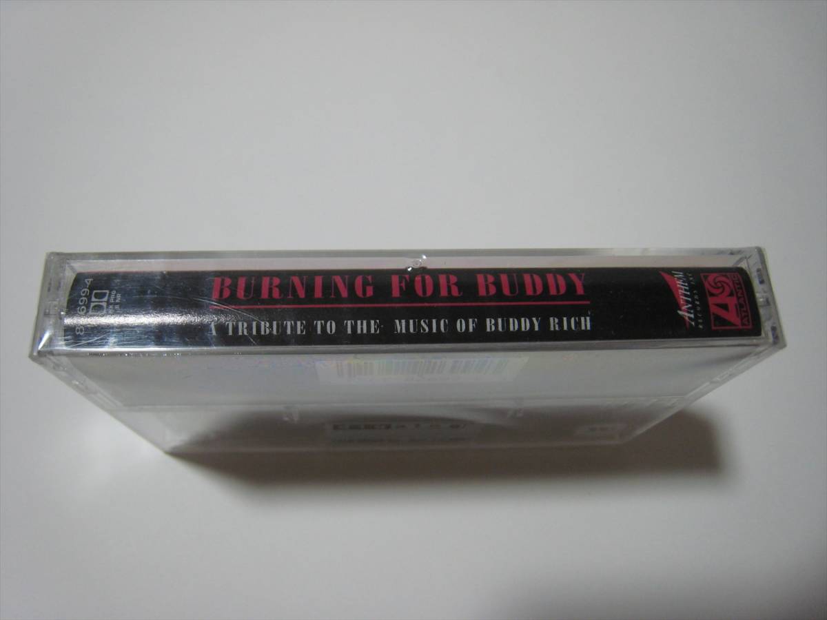 【カセットテープ】 THE BUDDY RICH BIG BAND / ★未開封★ BURNING FOR BUDDY A TRIBUTE TO THE MUSIC OF BUDDY RICH バディ・リッチの画像3