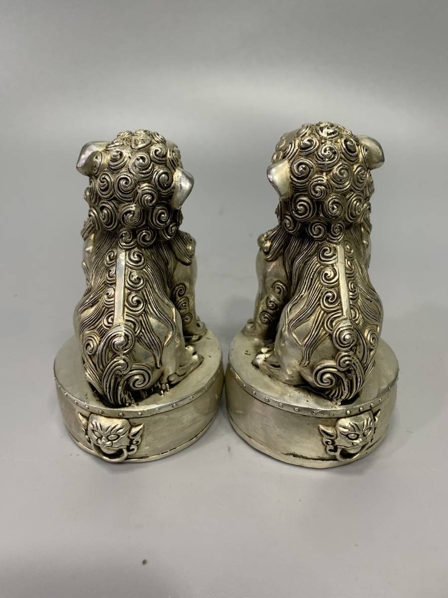 聚寶齋*銅製*獅子鼓】 稀少物品 置物 古賞物 中国時代 聚寶齋*銅製*獅子鼓】 稀少物品 置物 古賞物 中国時代