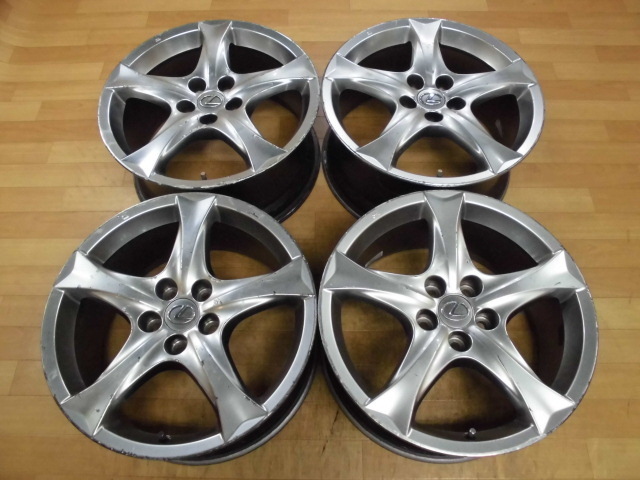 ヤフオク! - レクサス IS 純正 ホイール 4本 5H-114.3 1...