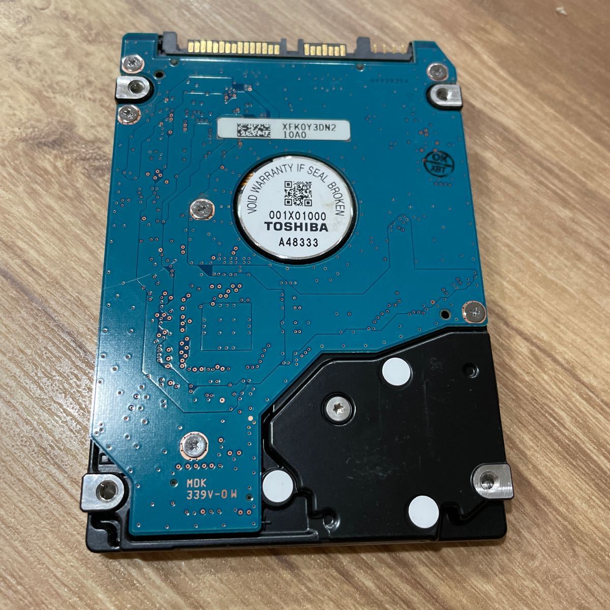 使用時間6306H TOSHIBA MK7559GSXP 750GB HDD 2.5インチ SATA 正常判定　A0099