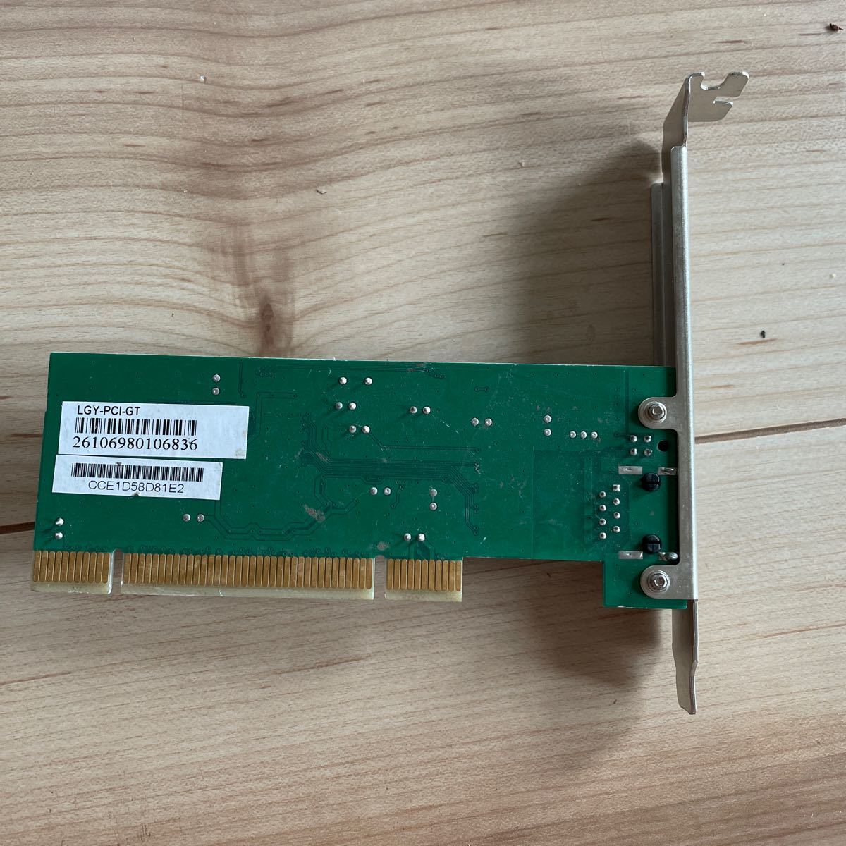 BUFFALO ギガビットLANカード LGY-PCI-GT 現状品　X0106