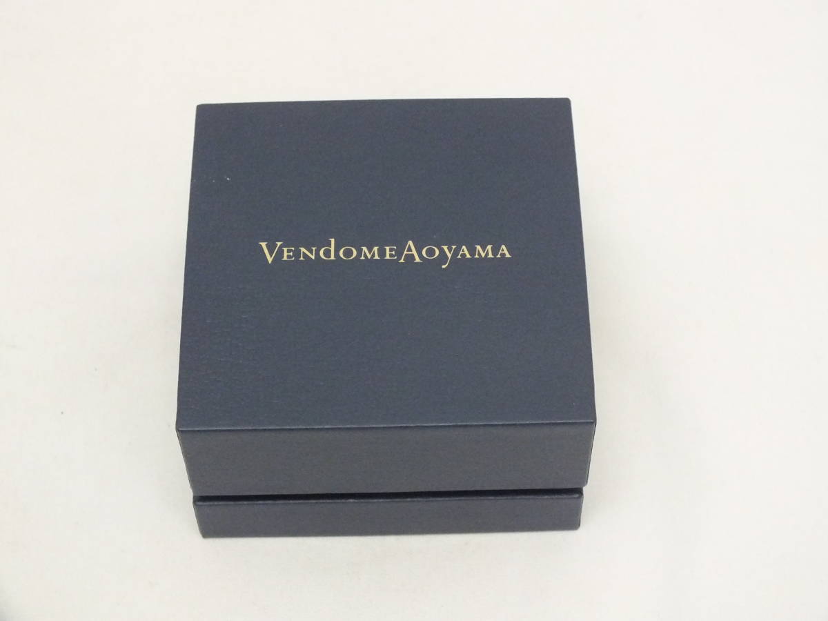 * прекрасный товар VENDOME AOYAMA Vendome Aoyama K18WG бриллиантовое колье *(2888)