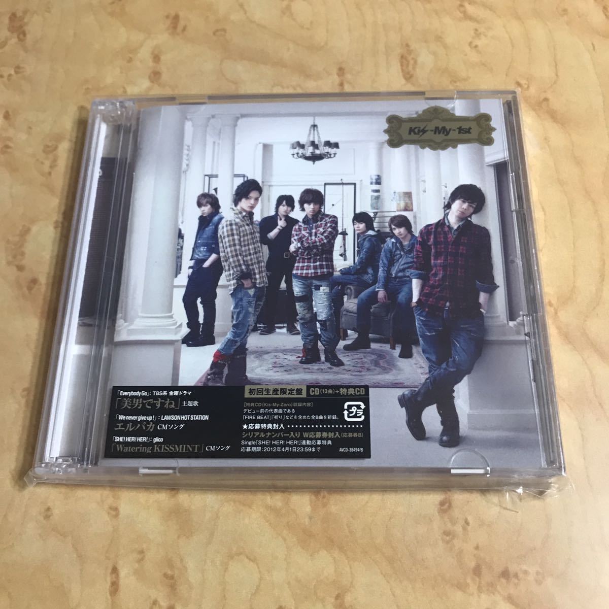 中古 CD Kis-My-Ft2 Kis-My-1st Zero盤 初回限定盤 CD＋CD Jr時代の曲