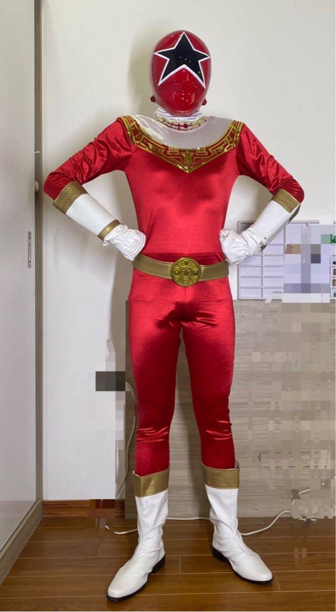 超力戦隊オーレンジャー オーレッド コスプレ 1/1 アトラク 超力戦隊オーレンジャー オーレッド コスプレ 1/1 アトラク
