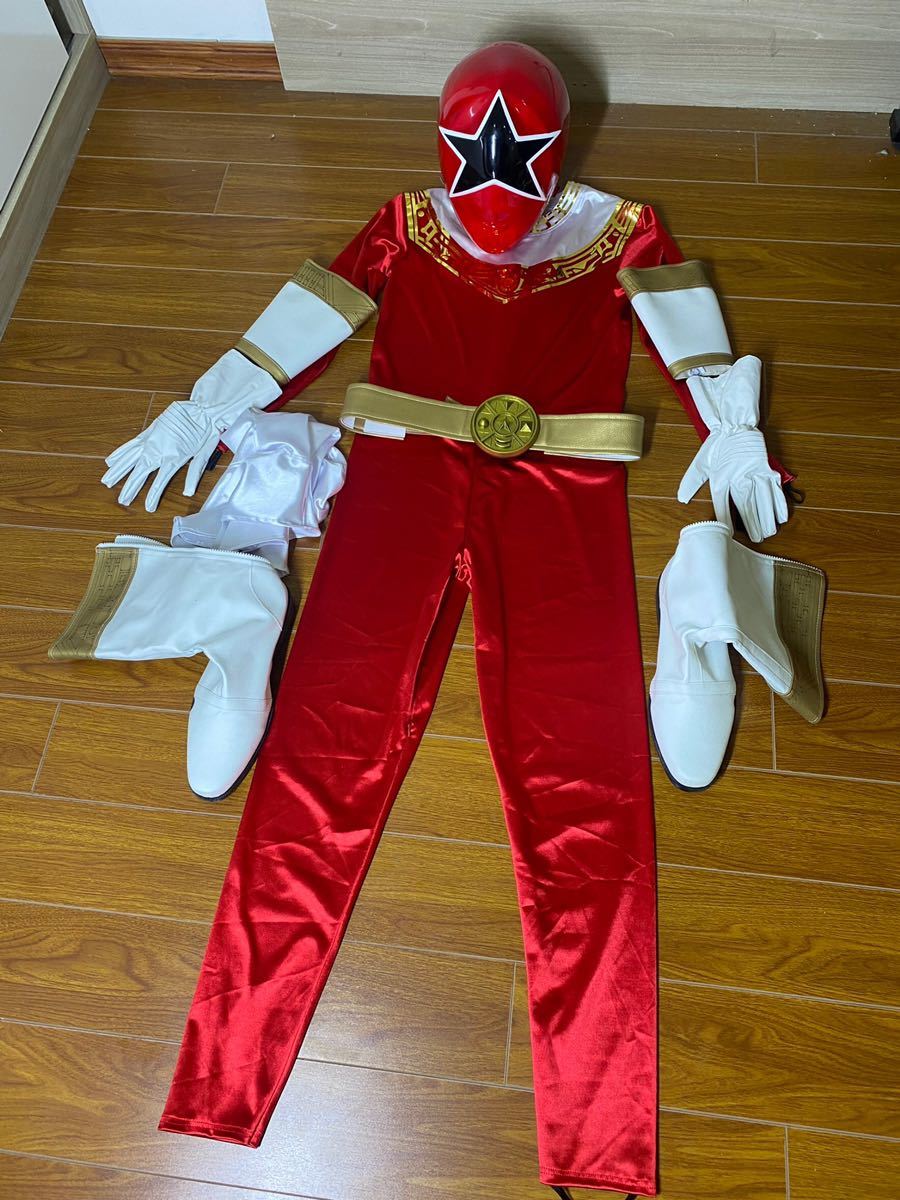 超力戦隊オーレンジャー オーレッド コスプレ 1/1 アトラク 超力戦隊オーレンジャー オーレッド コスプレ 1/1 アトラク