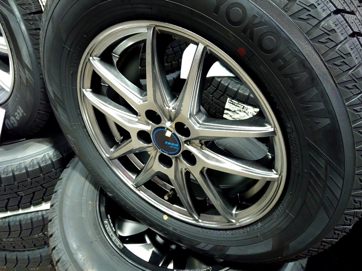 新品スタッドレスセット☆ZACK/JP-550☆195/65R15☆ヨコハマ/IG60☆30