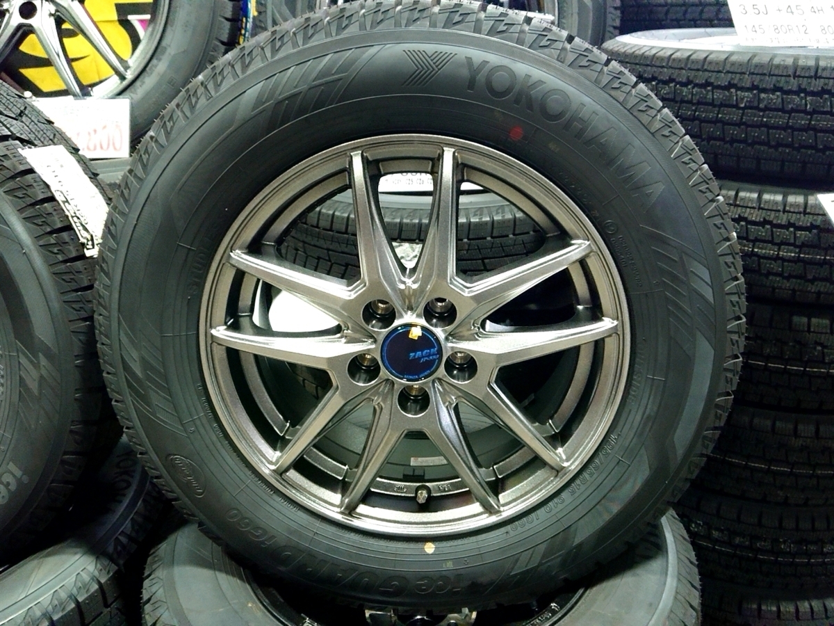 新品スタッドレスセット☆ZACK/JP-550☆195/65R15☆ヨコハマ/IG60☆30