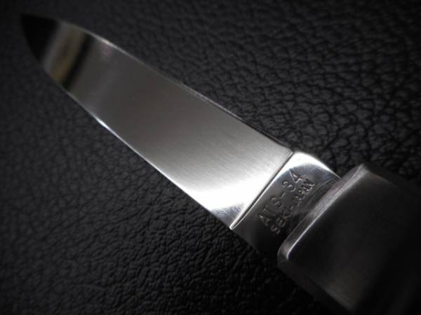 ナイフ　 小さな折り畳　G SAKAI 　No-108 ATS-34 SEKI-JAPAN ジーサカイ　パールハンドルです。_画像3