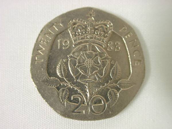 ヤフオク! - イギリス 20 pence 20ペンス 硬貨・コイン 185