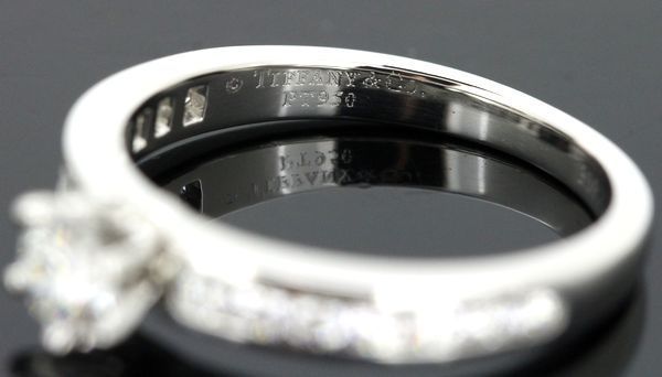 ティファニー 0.300ct ダイヤモンド リング F-VS1-EX H&C Pt950 | www