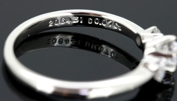 Mikimoto бриллиант 0.21ct D-VVS2-3EX кольцо Pt950