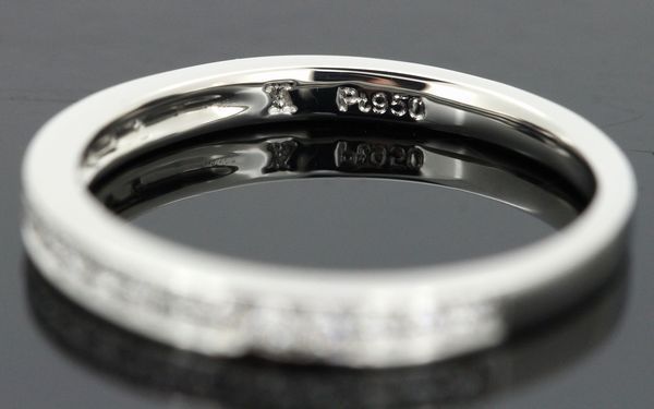 ヴァンドーム青山 ダイヤモンド 0.10ct リング Pt950