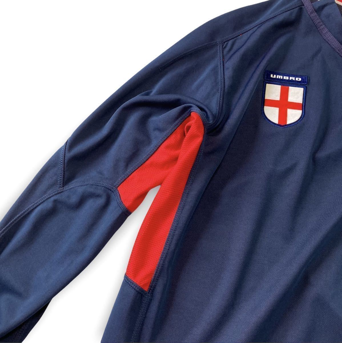 UMBRO 02-04年/イングランド代表/リバーシブルユニフォーム/長袖 UMBRO 02-04年/イングランド代表/リバーシブルユニフォーム/長袖