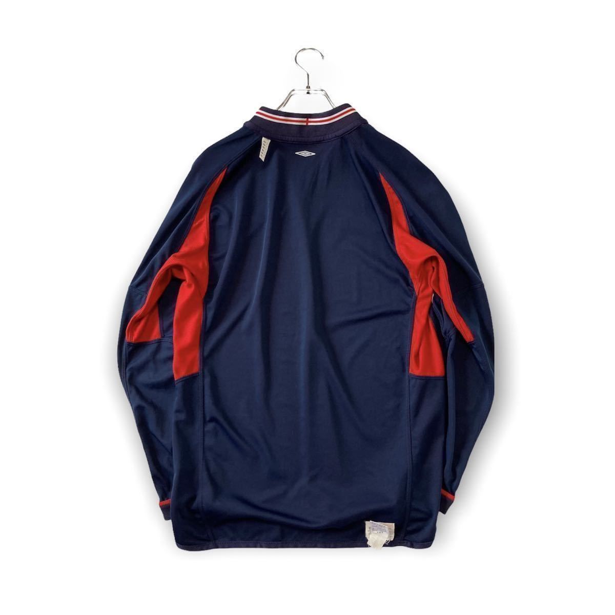 UMBRO 02-04年/イングランド代表/リバーシブルユニフォーム/長袖 UMBRO 02-04年/イングランド代表/リバーシブルユニフォーム/長袖