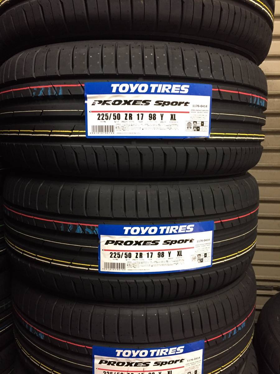 225 50R17 新品未使用 タイヤ 4本セット 送料無料!17インチ ホイール