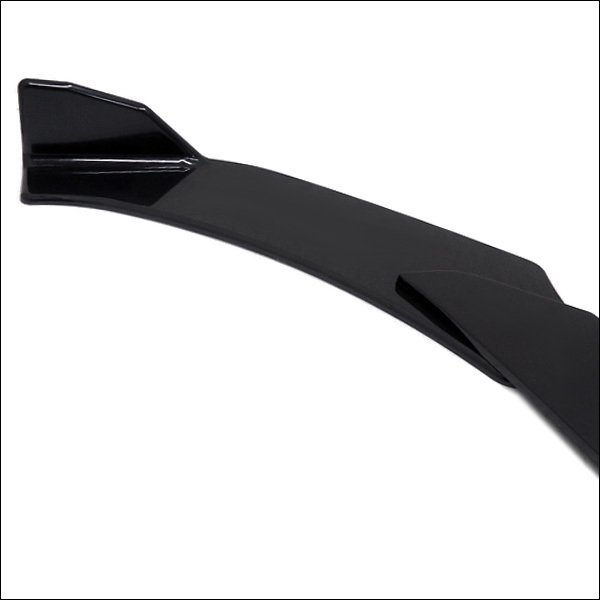  division type under Canard 3 division lip spoiler black black adjustment possibility all-purpose rear front aero parts exterior car /16к