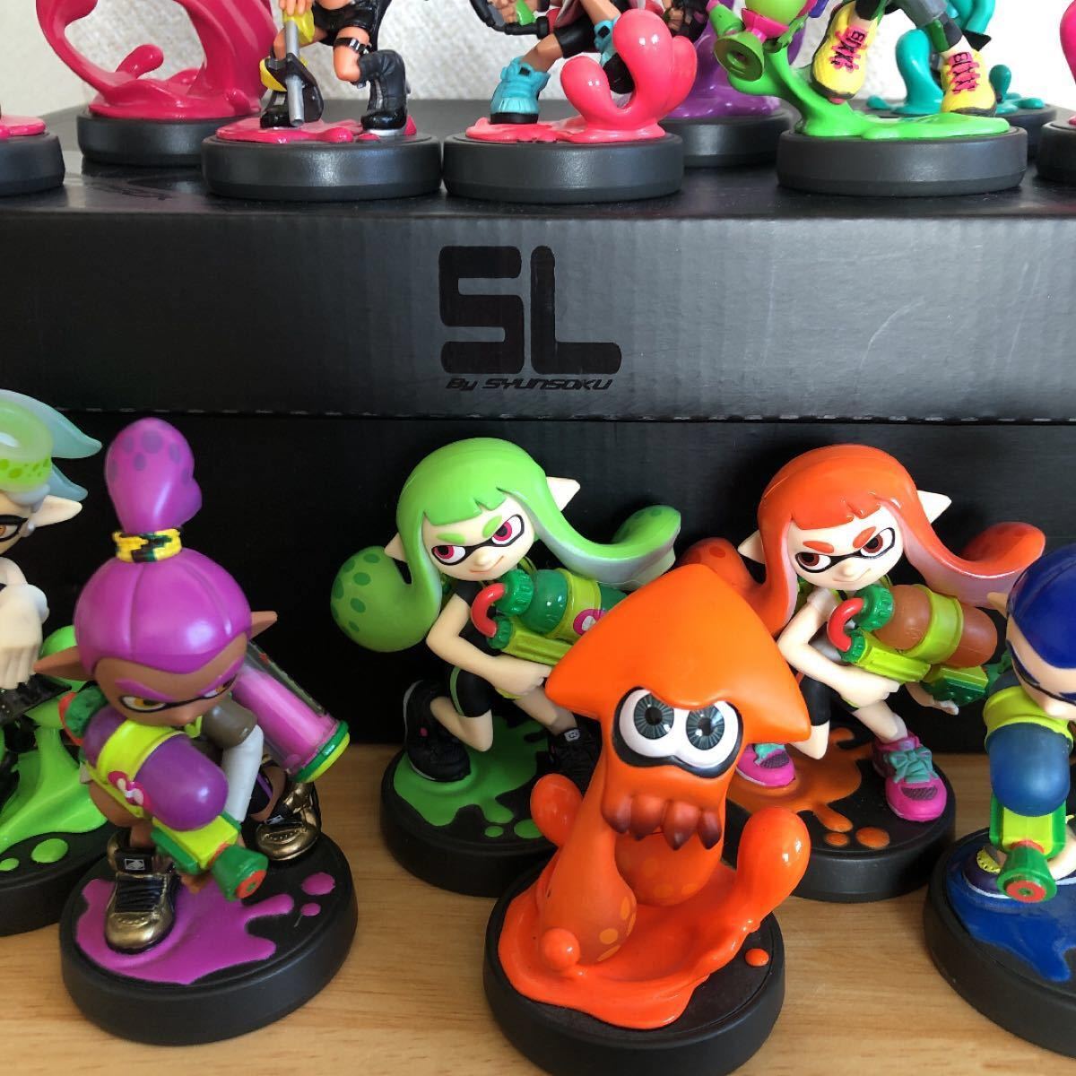 スプラトゥーン2 フィギュア amiibo 全種類　スプラトゥーン　コンプリート　16種類