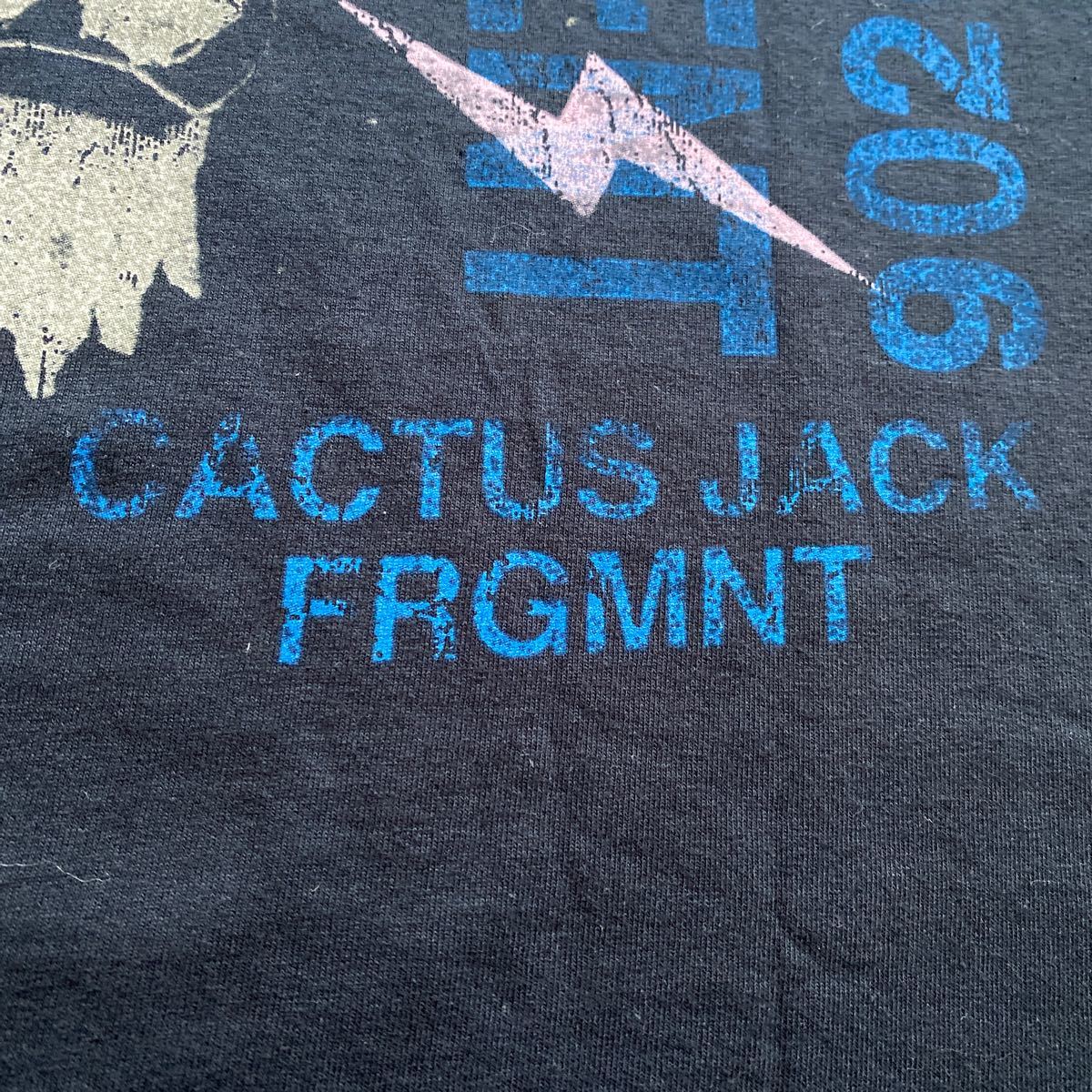 Travis Scott Cactus Jack For Fragment Danger Tee  size　XL