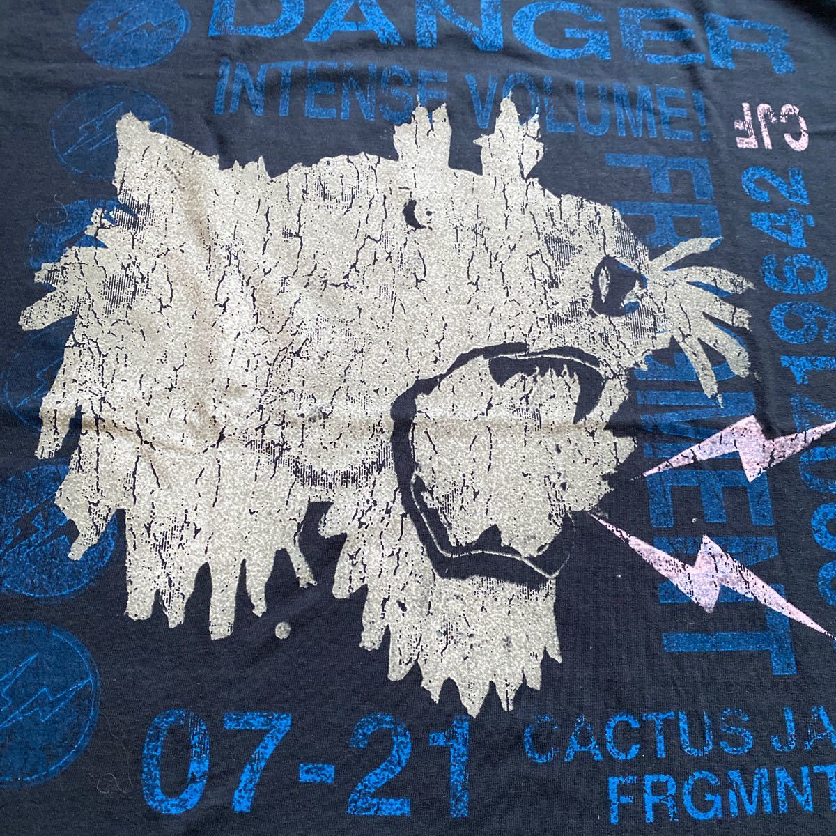 Travis Scott Cactus Jack For Fragment Danger Tee  size　XL